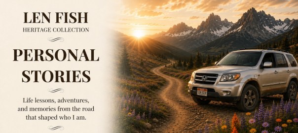 Personal Stories Heritage Collection featuring a vintage car and nostalgic family-history imagery